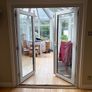 RESERVED White PVC Double-Glazed French Doors & Frame | Left Hand Open | Castleknock Image 4