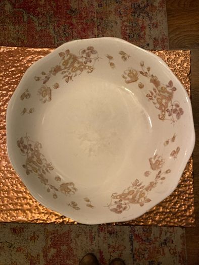 Large ceramic wash set bowl