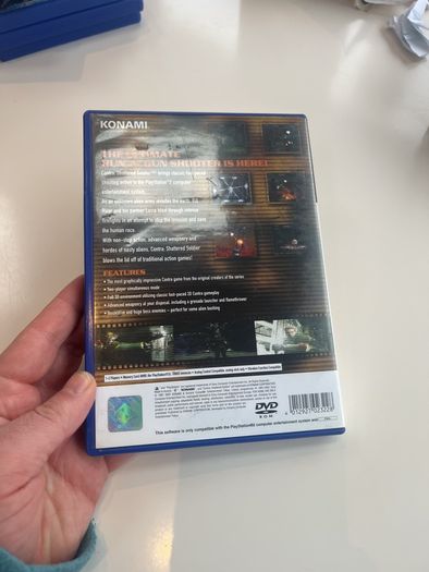 PS2 Contra Shattered Soldier