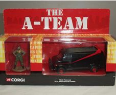 Corgi The A-Team Van with B.A. Baracus figure - boxed