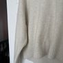 Uniqlo souffle yarn sweater size M cream Image 3