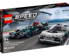 Lego Speed Champions Mercedes-AMG F1 W12 E Performance & Mercedes-AMG Project One 76909