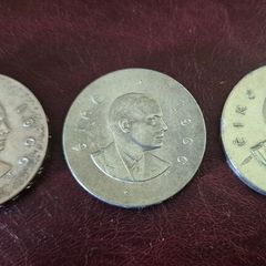 Pearse 10 shilling .833 silver coins