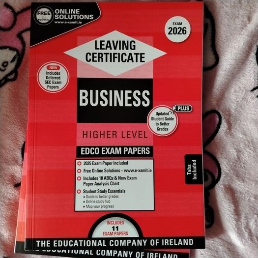 Edco Leaving Cert Exam Papers Business Higher Level