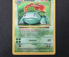 Pokemom Base Set Venusaur Shadowless