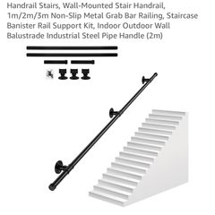 Stair handrail