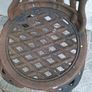 Cast iron garden chair Image 4