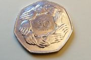 UK 1973 Elizabeth II 50 Pence for sale