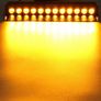 12V 12 LED 12W Yellow Car Vehicle Emergency Strobe Flash Warning Light Flashing Lights Image 2