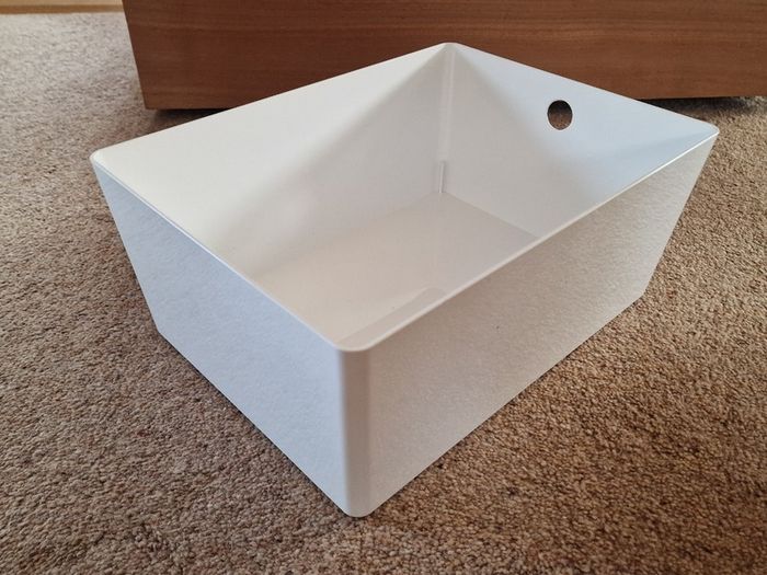 White Storage Box with Lid