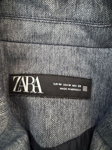 Zara Grey Herringbone Waistcoat & Wide Leg Trousers Co-ord Set
