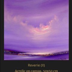 Jaanika Talts - Reverie II - Original Abstract Acrylic on Canvas 50x50cm