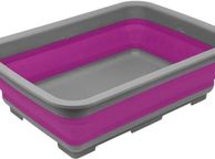 main image for ad Collapsible Washing Up Bowl - Portable 10 Litre Water Storage Basin Ideal for Camping, Caravans, Outdoor Activities, Kitchen and More - Purple,523