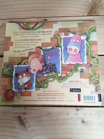Sir Charlie Stinky Socks books by Kristina Stephenson