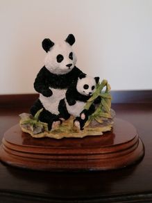 1992 Panda with Cub Leonardo Collection