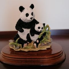 1992 Panda with Cub Leonardo Collection