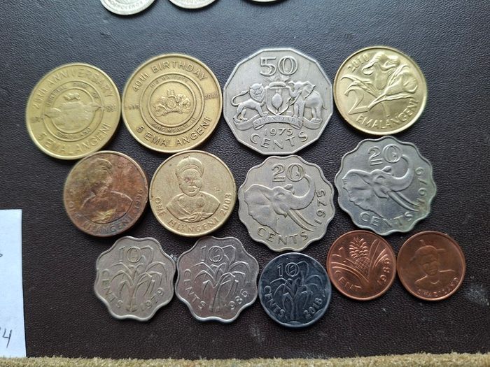 Lesotho & Swaziland & Zambia. A Lot of 265 grams (1968-2018)