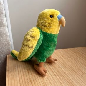 Soft toy budgie bird BNWT