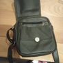 Little black leather cross-body bag Image 2