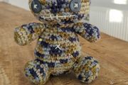 hand made crochet goth style creation.