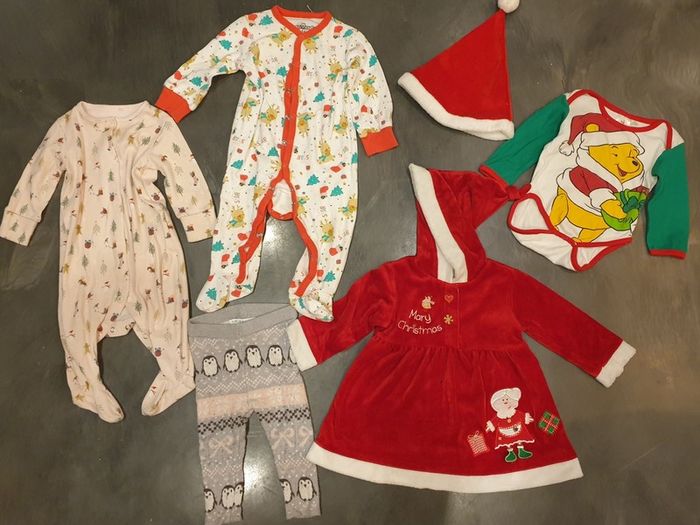 Christmas outfits 6-9 mths