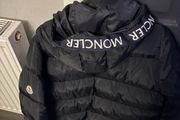Moncler padded jacket navy with hood