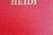 HEIDI vintage hardback book