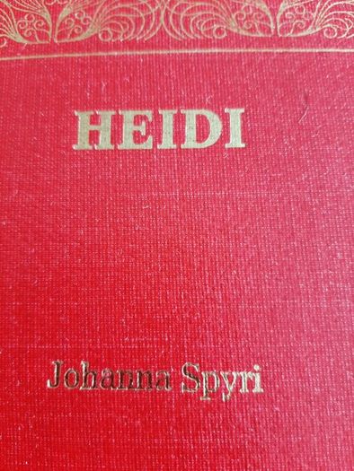 HEIDI vintage hardback book
