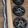 brand new olympic weight lifting set Image 10