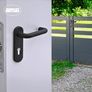 Amig - Handle Set with Plate for Fire Doors Image 5