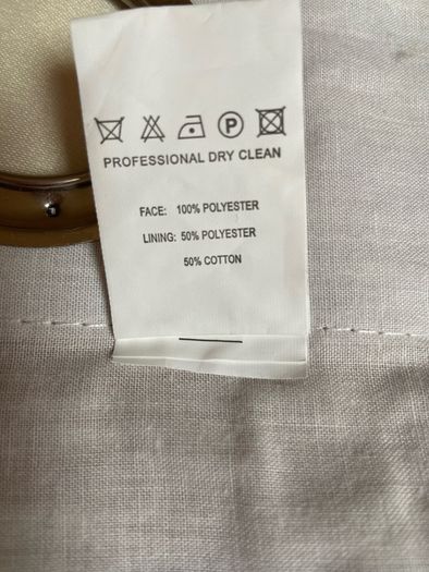 Cream, Beige, Brown Spot curtains 1.6m wide 2.2m drop