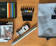 Interior Design & Architecture Kit (Markers, Drawing Board, Scale Ruler)