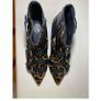 Ash Leopard Print Leather Ankle Boots Size Uk 6 Image 7