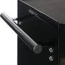 Workshop Trolley 5 Compartments Central Lockable Anti-slip Coating Wheels With Parking Brake Solid Metal Image 5