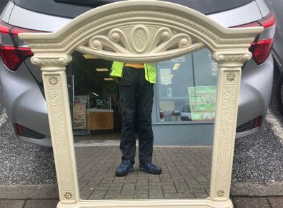 Italian mantle mirror