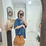 Nina Ricci pebbled leather bucket bag Image 5