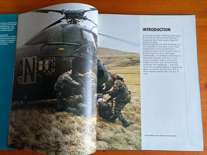 War  book: ' Falklands Aftermath:Forces" 85'