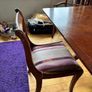 Mahogany Extending Dining Table & 5 Matching Chairs Image 10