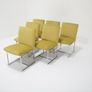 Set of 6 Upholstered Dining Chairs, Attributed to Milo Baughman, USA, 1970s. Image 6