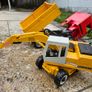 Bruder Mercedes Actros TGA Construction Truck with Liebherr Excavator Image 6