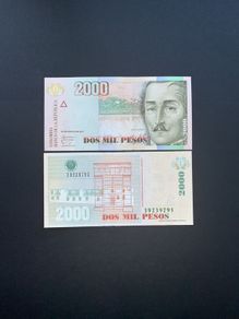 Colombia 2,000 Pesos 2011 . ( uncirculated )
