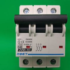 Postage - Rogy D40a 40 Amp 3 Pole Circuit Breakers 400v 50/6