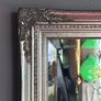 Mirror with silver colour frame Image 2