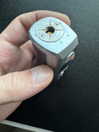 Zinc-Alloy 18650 / 21700 External Battery Mod Base with 510 Connector