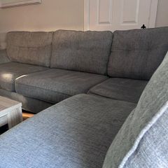 Corner Sofa, Armchair & Pouffe