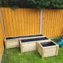 large wooden planters Image 3