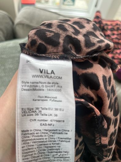 Leopard Print Blose