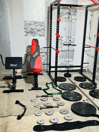 All In One Weightlifting Setup