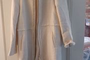Zara cream coat
