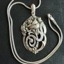 silver necklace Image 2